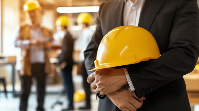 Accurate Edge team inspecting equipment for QHSE compliance