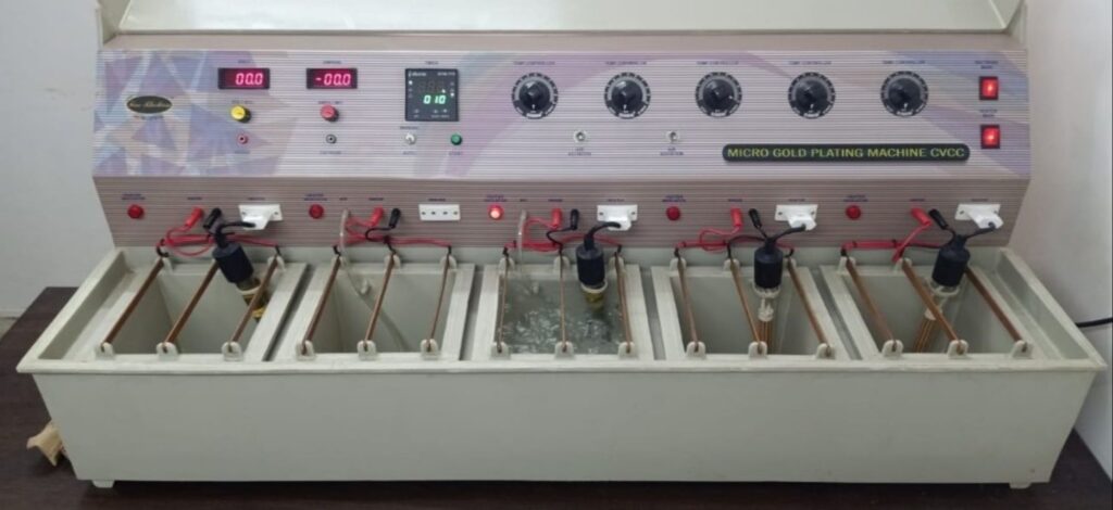 Hard gold plating process applied to precision industrial components