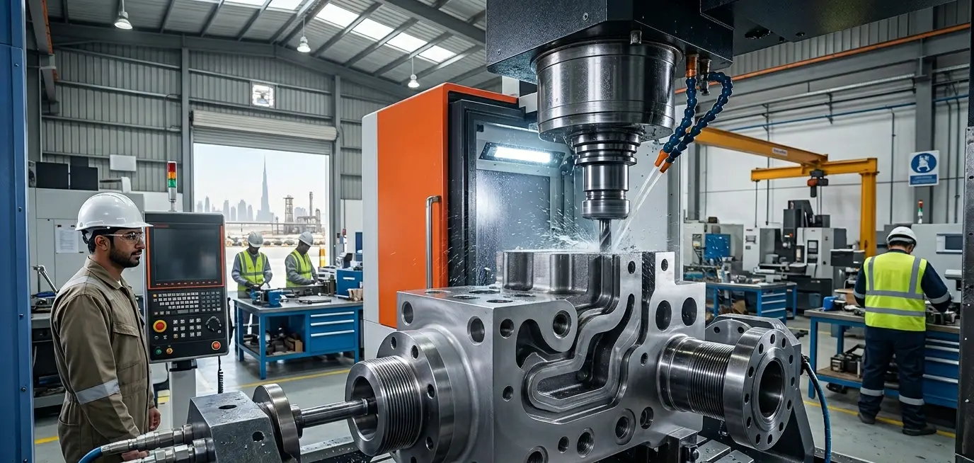 Precision CNC Machining for Oil & Gas in UAE: API-Certified Components You Can Trust