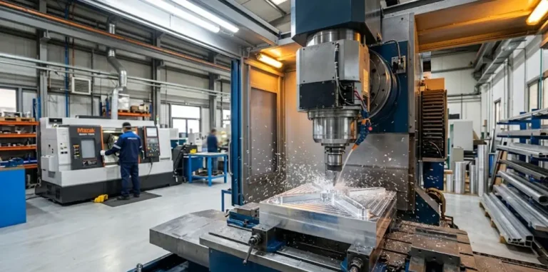 CNC machining services UAE – precision metal components at Accurate Edge Dubai facility