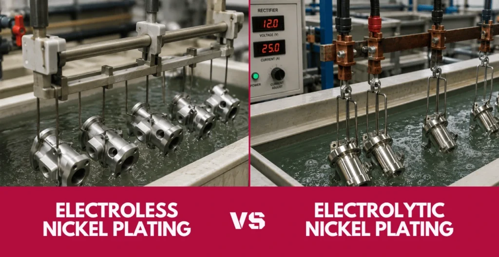 Electroless Nickel Plating vs Electrolytic Nickel Plating