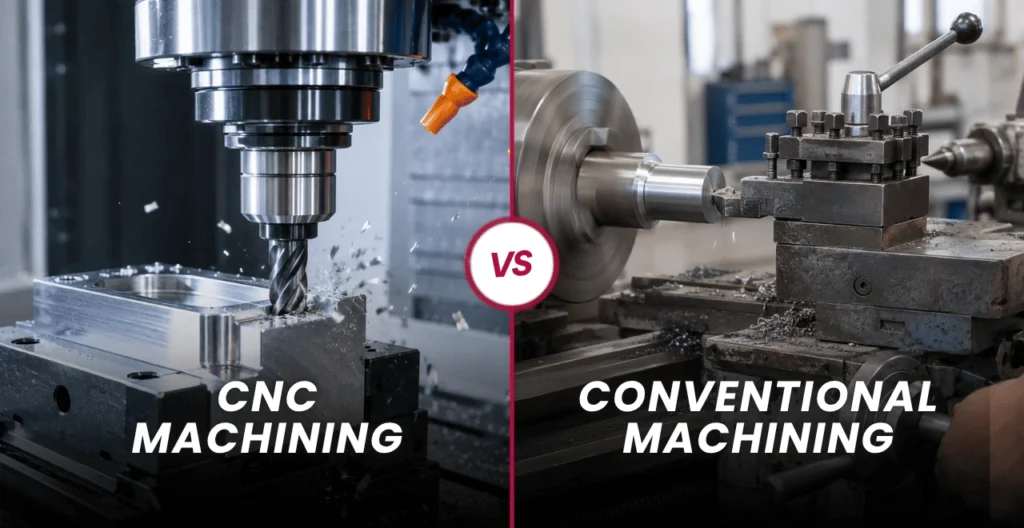 CNC vs Conventional Machining: Which Is Right for Your Component?